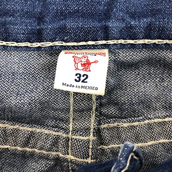 True Religion Straight Flap Natural Bit T Jeans - Picture 7 of 7
